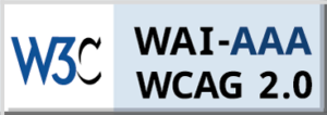 Logotype WCAG 2.1 level AAA